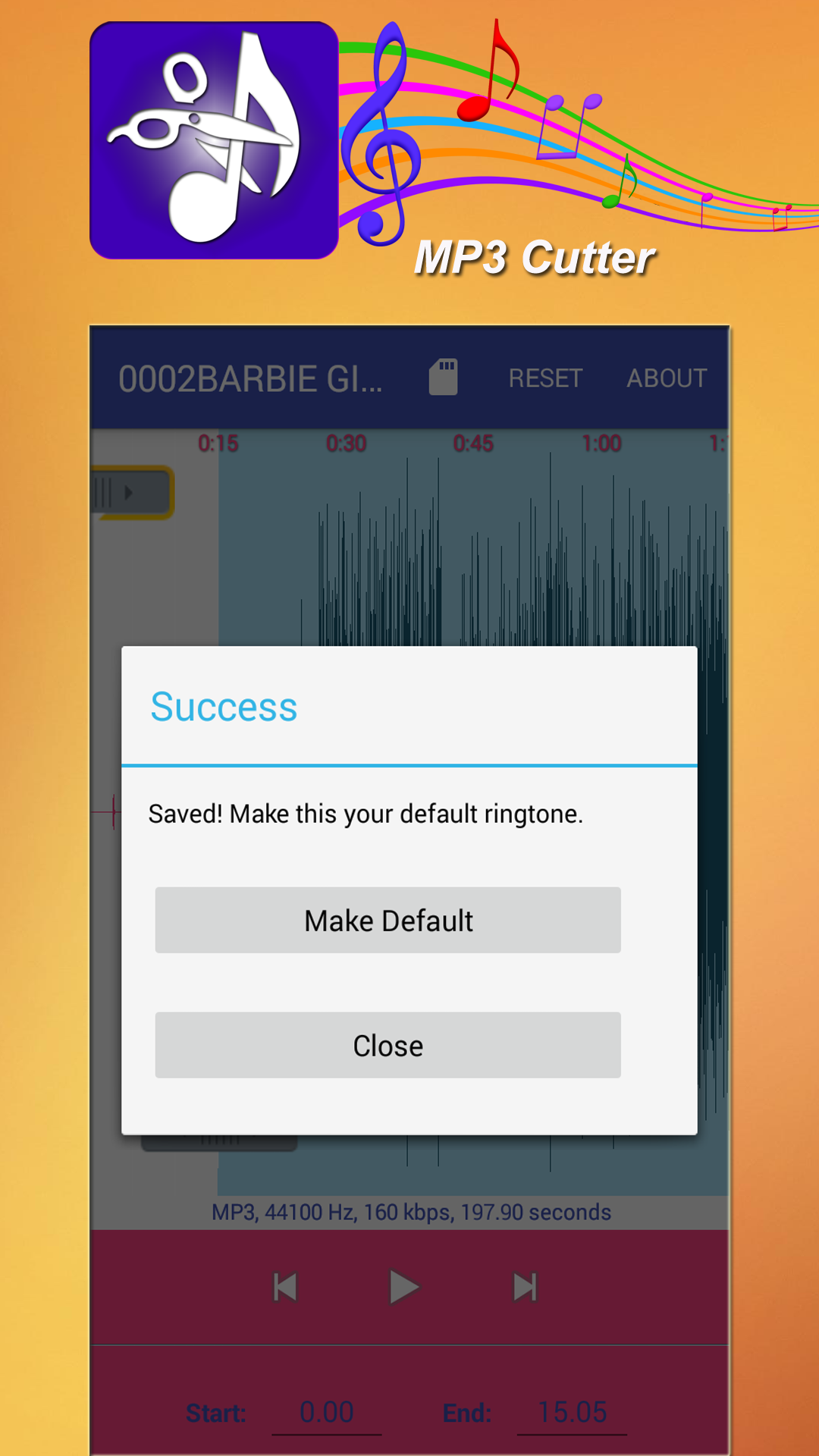 Mp3 Cutter And Joiner software, free download For Android